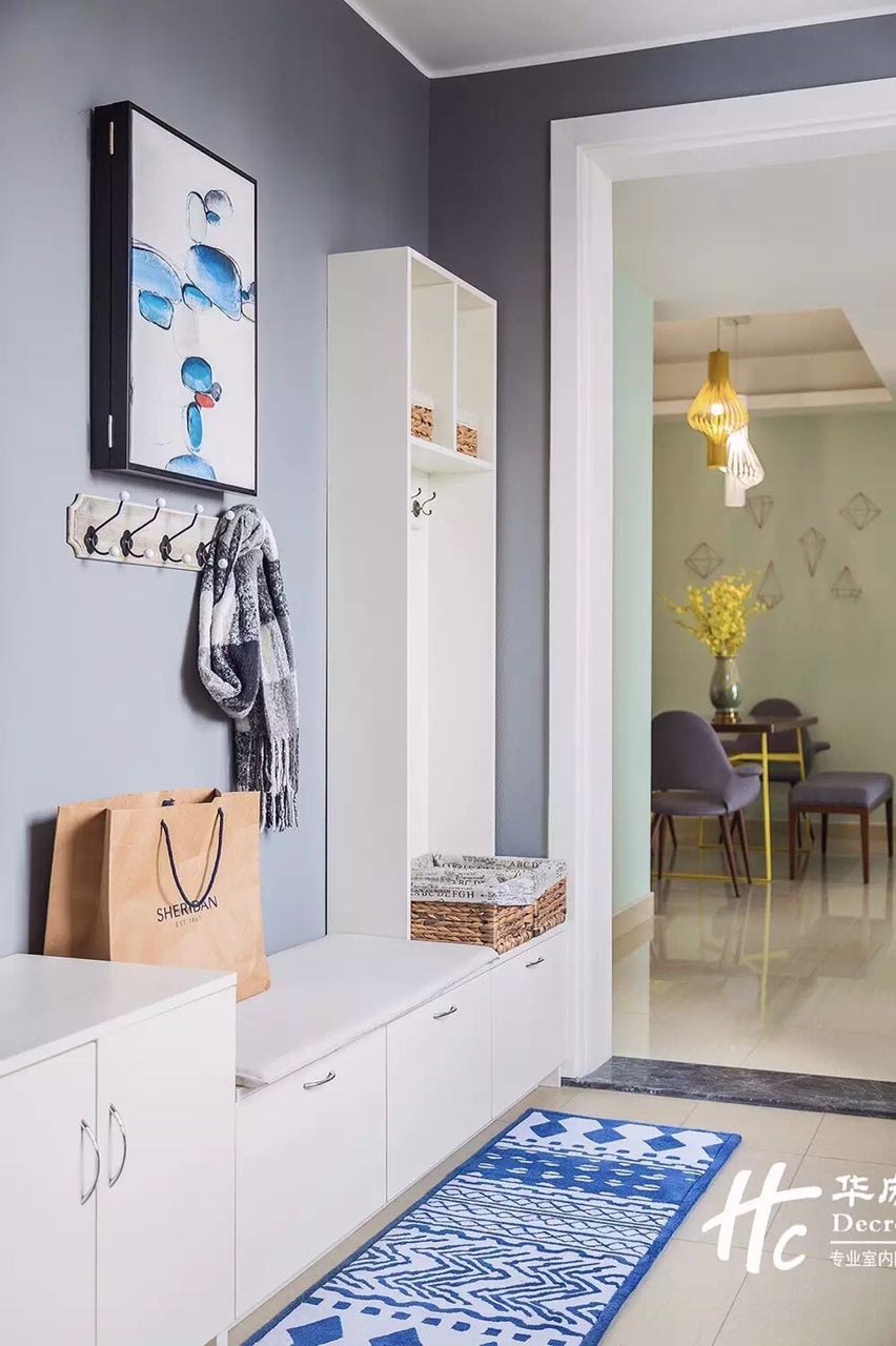 【华成美域设计】吉宝凌云峰阁136㎡ 北欧风-10