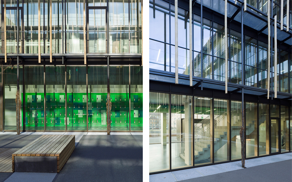 阿沙芬堡职业高级中学（Fachoberschule可直译为职业高级中学，BOS是学校名称的形象化缩写之类的，结合前面推测是职业高级中学的名称） 丨AV1 Architekten-15