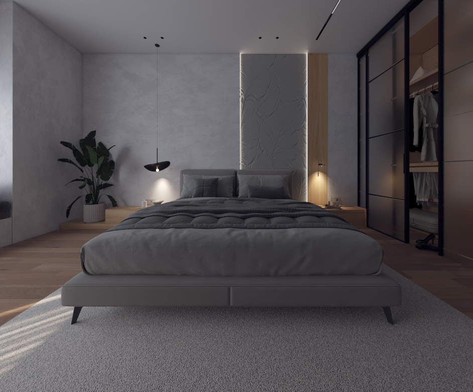 Modern Master room Design-10