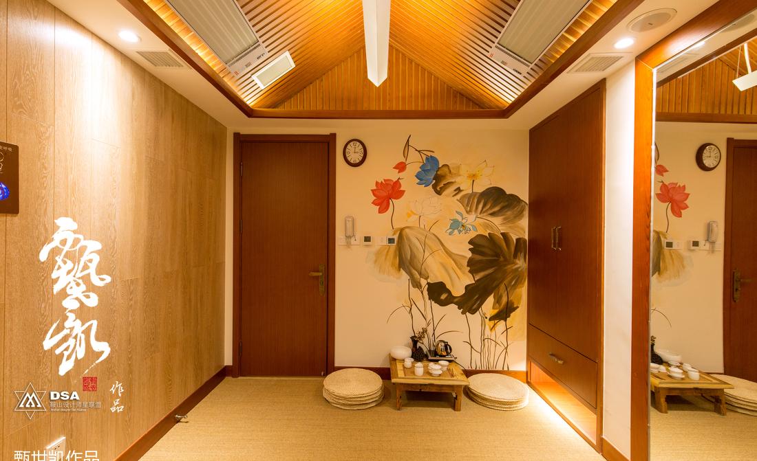 瑜伽馆丨甄世凯设计—【优雅.东方】鞍山市摩力瑜伽-16