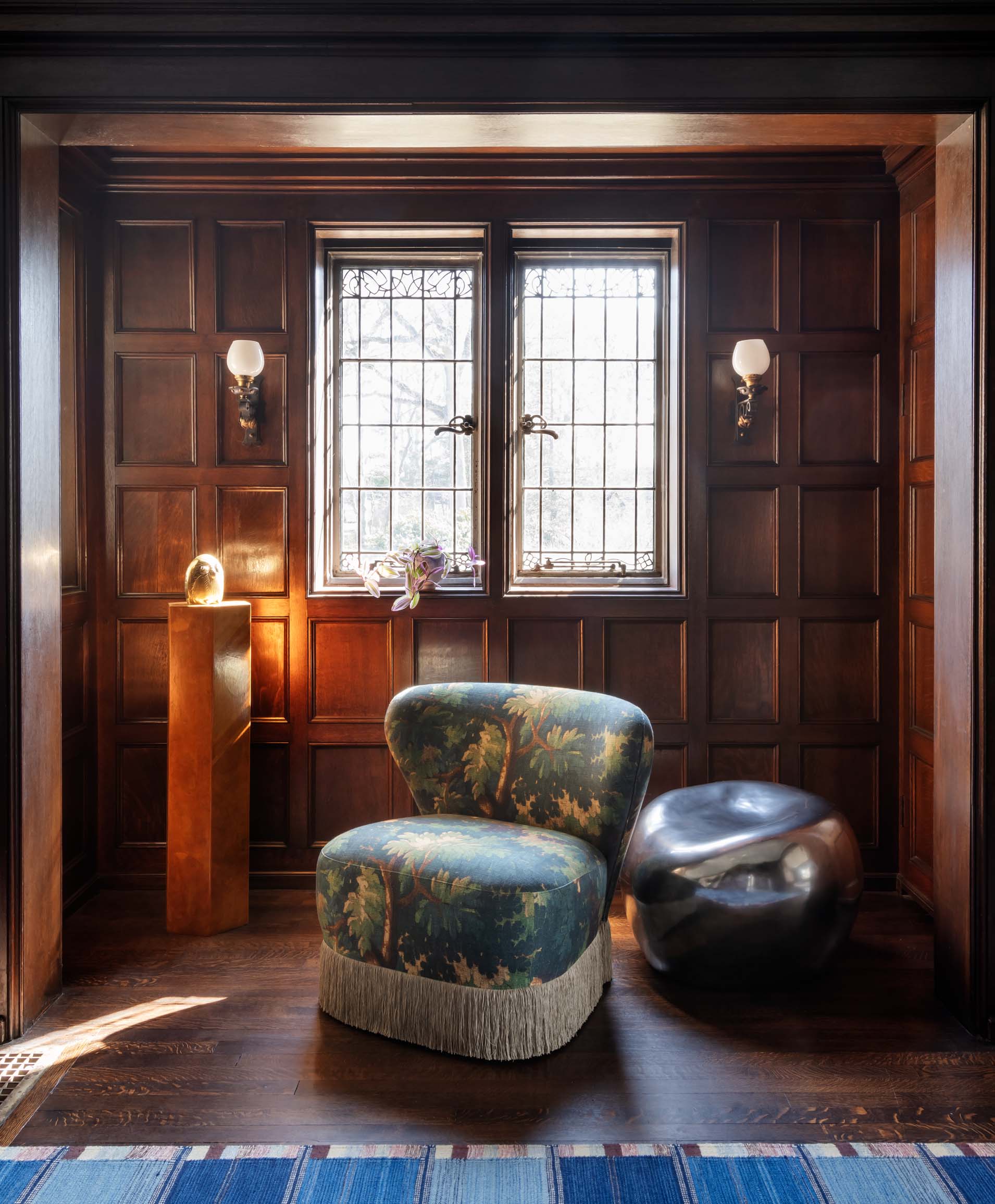 一座都铎风格建筑的改造丨美国-7