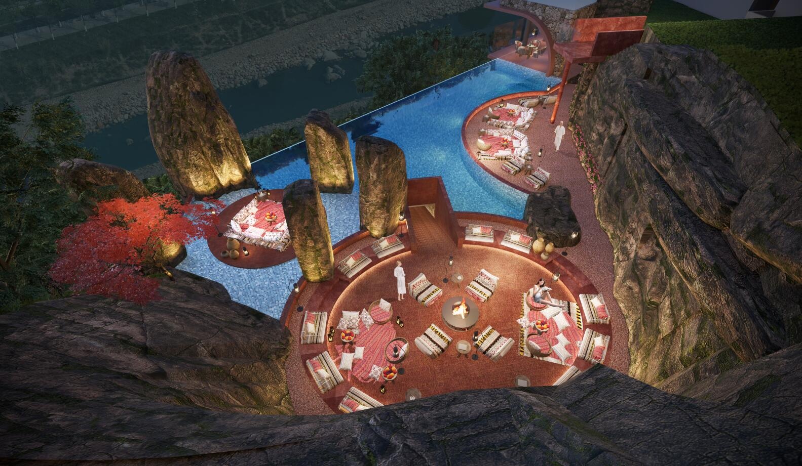 天然溶洞洞穴民宿设计——AD国际-11