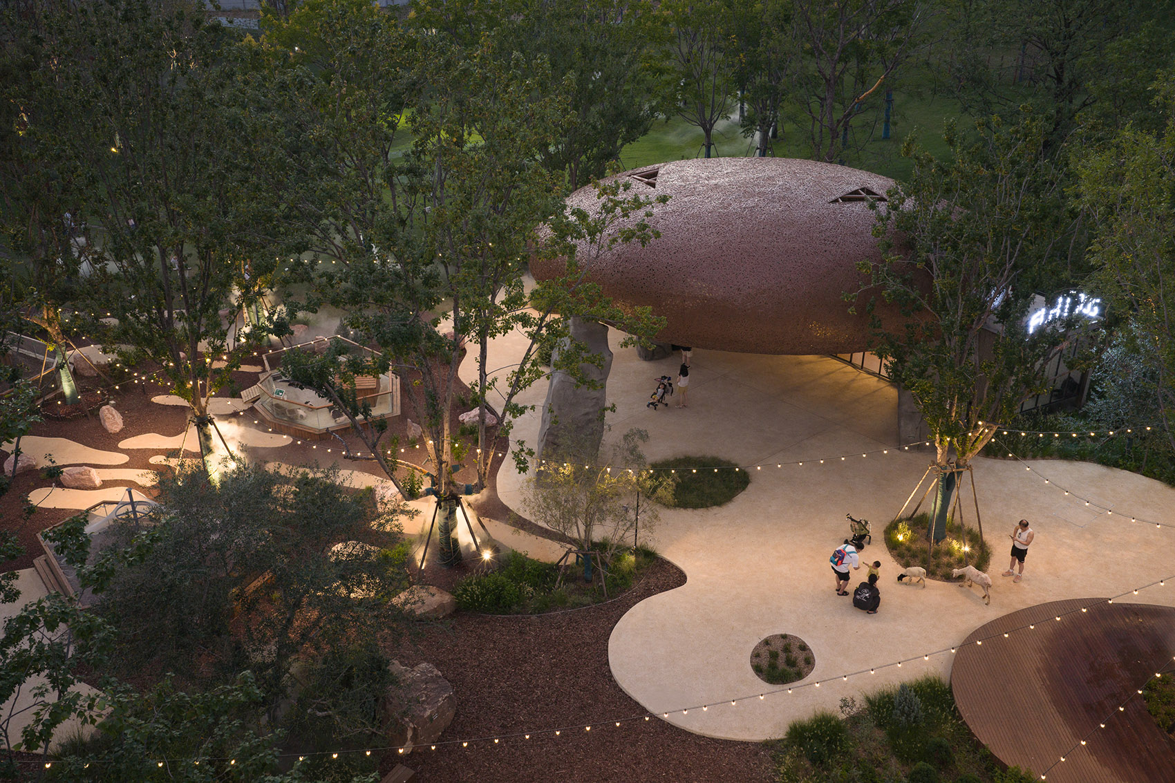 武汉麓客岛动物农场丨中国武汉丨万社设计-123