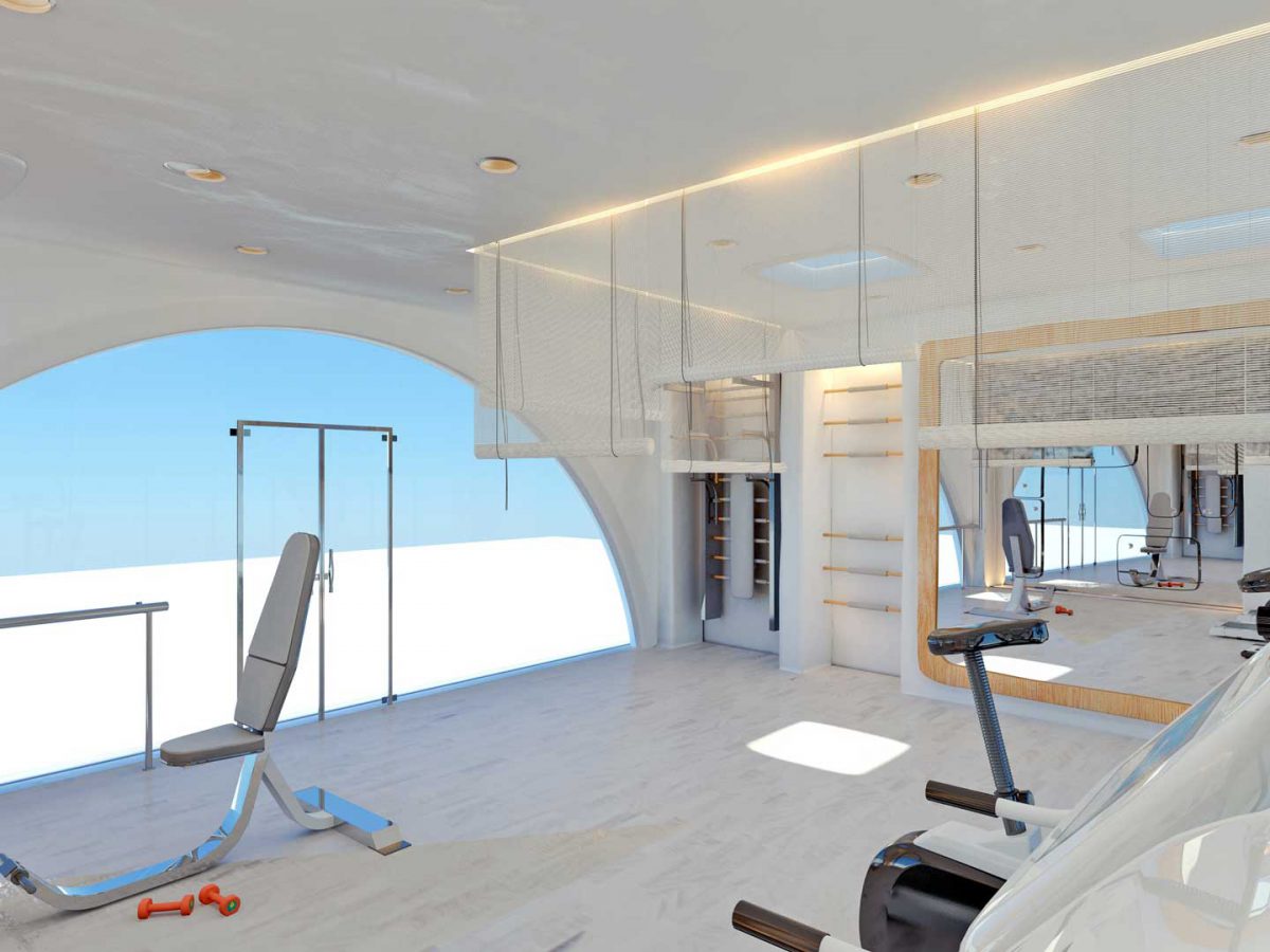 Dome Resort Gym - Utopia Hotel Design-3