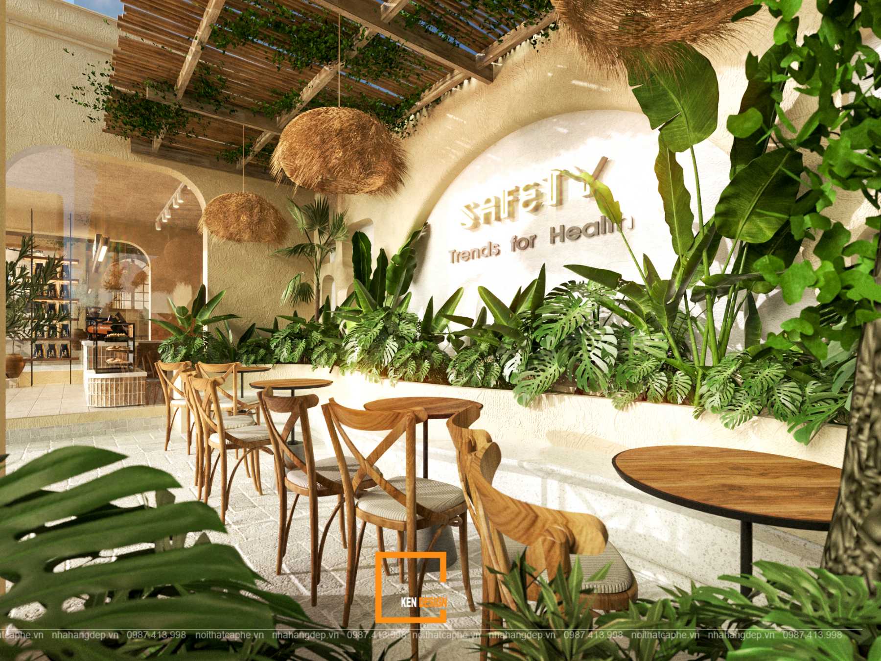 Safety咖啡馆设计丨越南胡志明市丨KenDesign-28