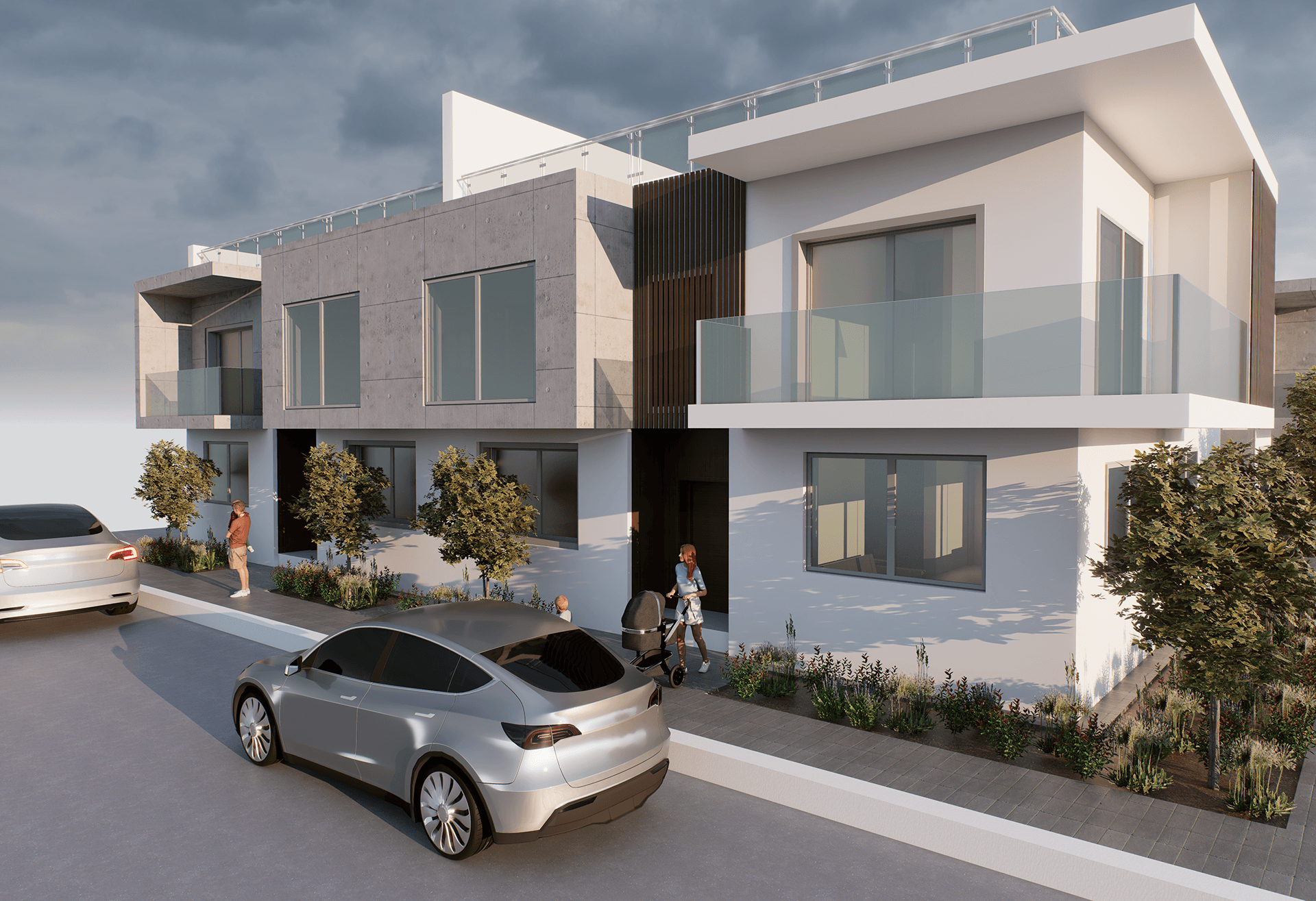 la réalisation d’un logement individuel en R+1-7