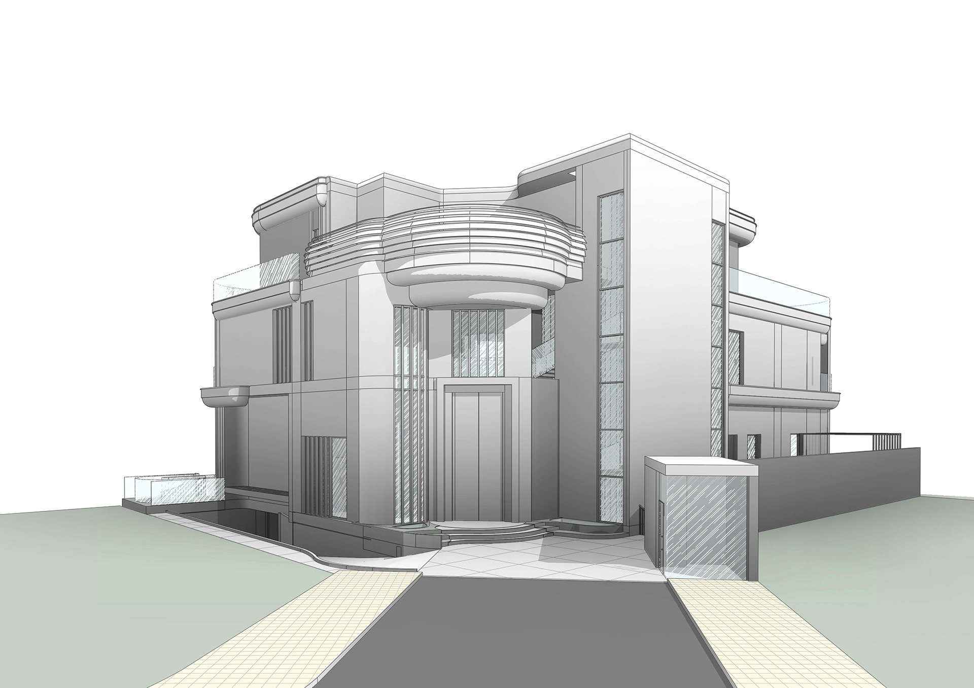 Beach Private Villa - Design Development Journey-1