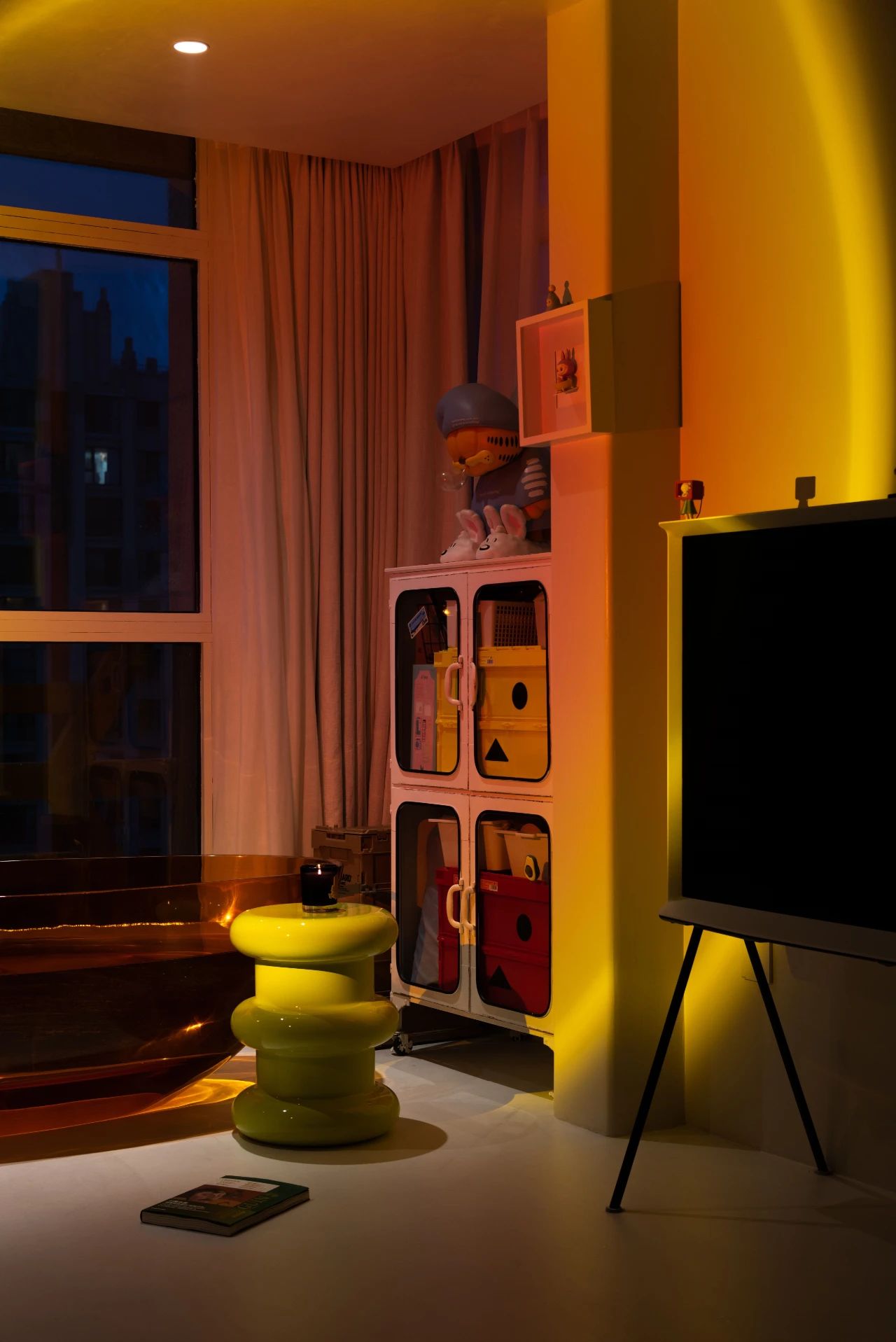 氧气空间 · 孟菲斯艺术元素注入现代独居女孩空间丨中国北京丨安之见舍空间设计事务所-39