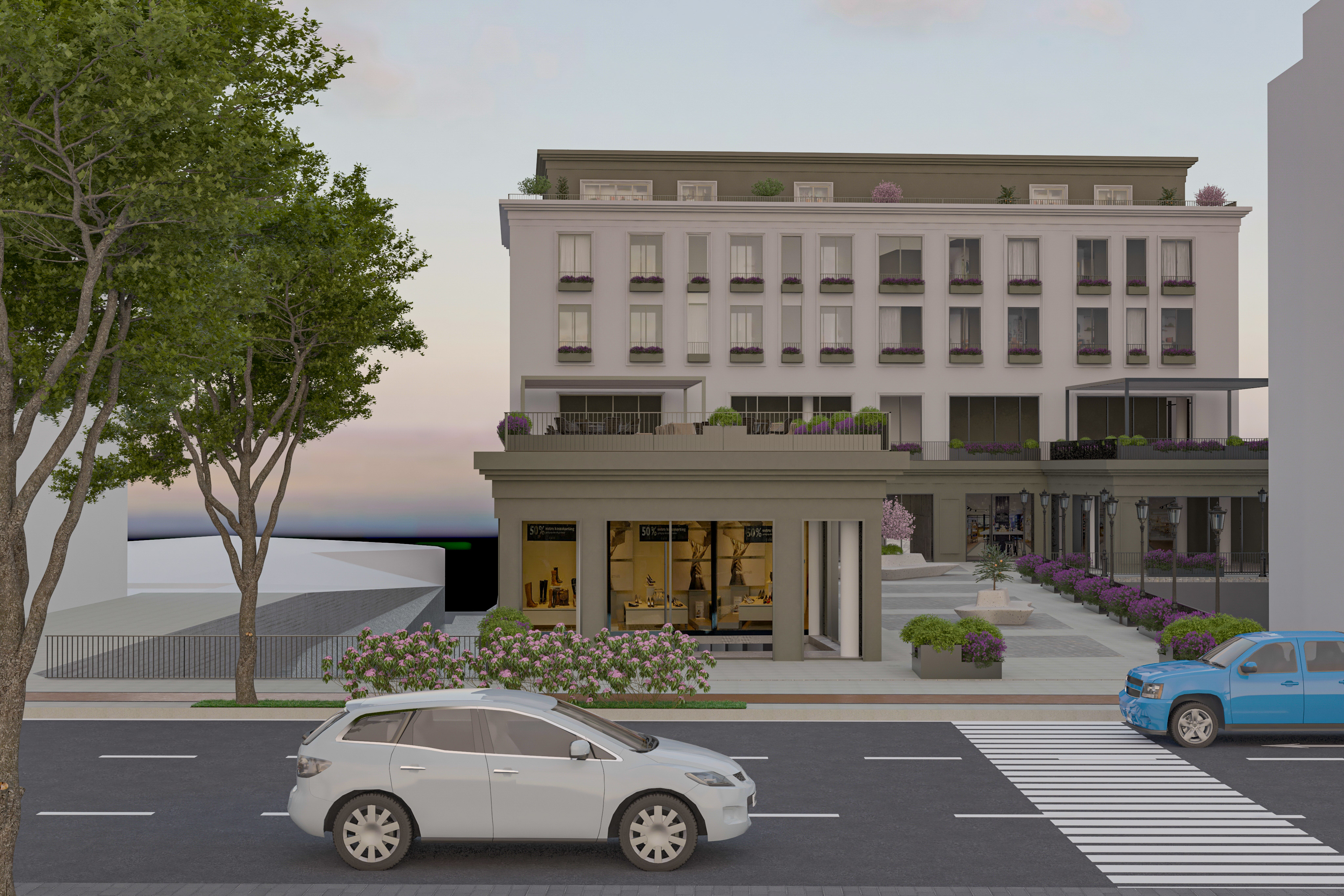 white flow（混合用途建筑）丨阿尔巴尼亚培拉特丨Ridi Milo,Elvi Musaj-2