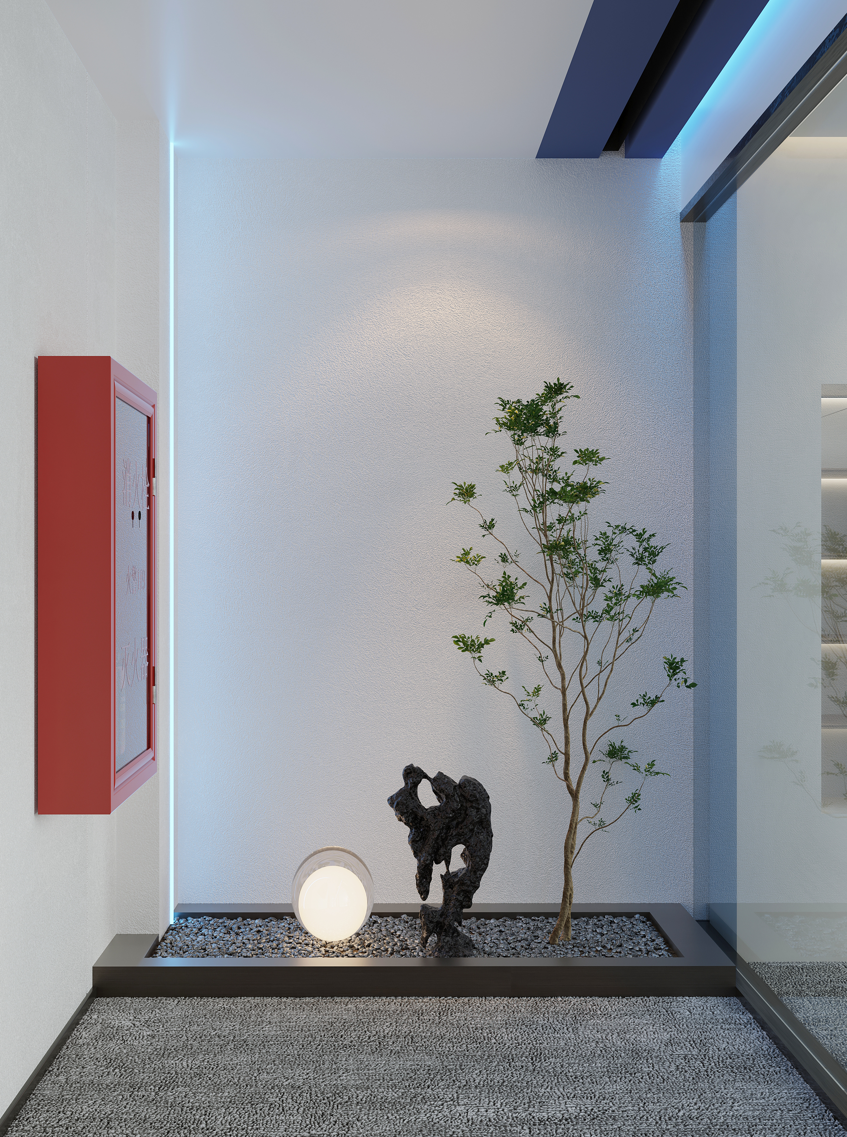 新昌人才港办公空间设计-2