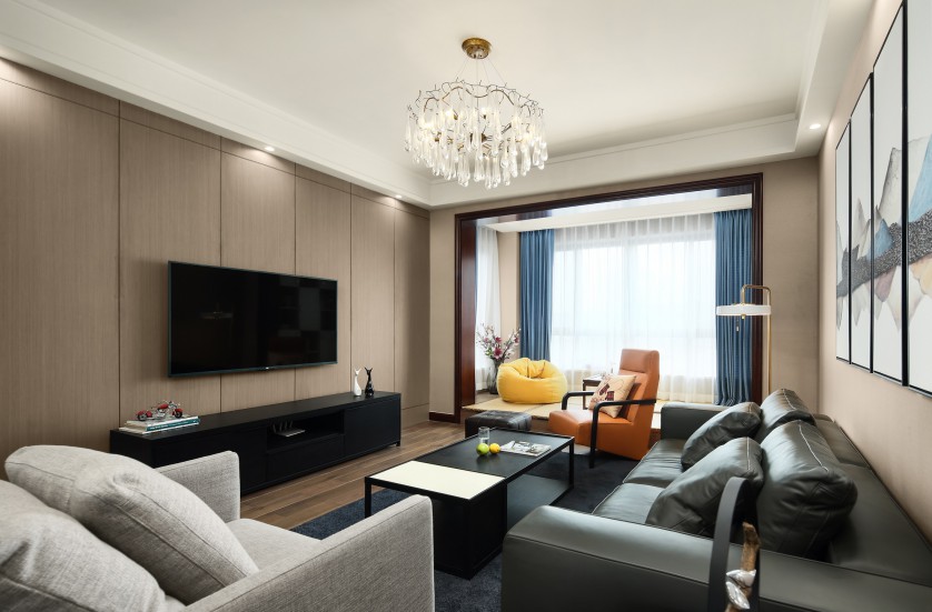 静·居——131 ㎡浙江宁波北仑区凯旋门公寓  太合麦田设计-3