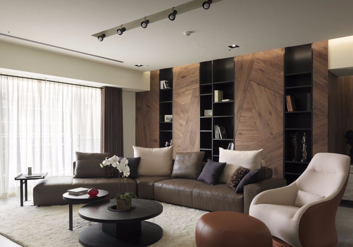 211m²生活美学住宅  明代室内设计-7