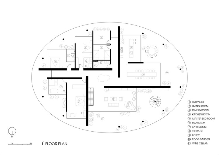 回归自然的现代乡村家园-35