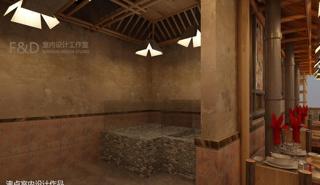 
沸点装饰设计--餐厅-东北铁锅炖 -4