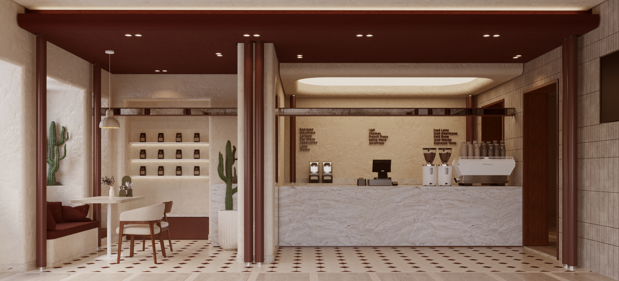 埃里克咖啡馆与餐厅丨埃及开罗丨DEN Projects-12