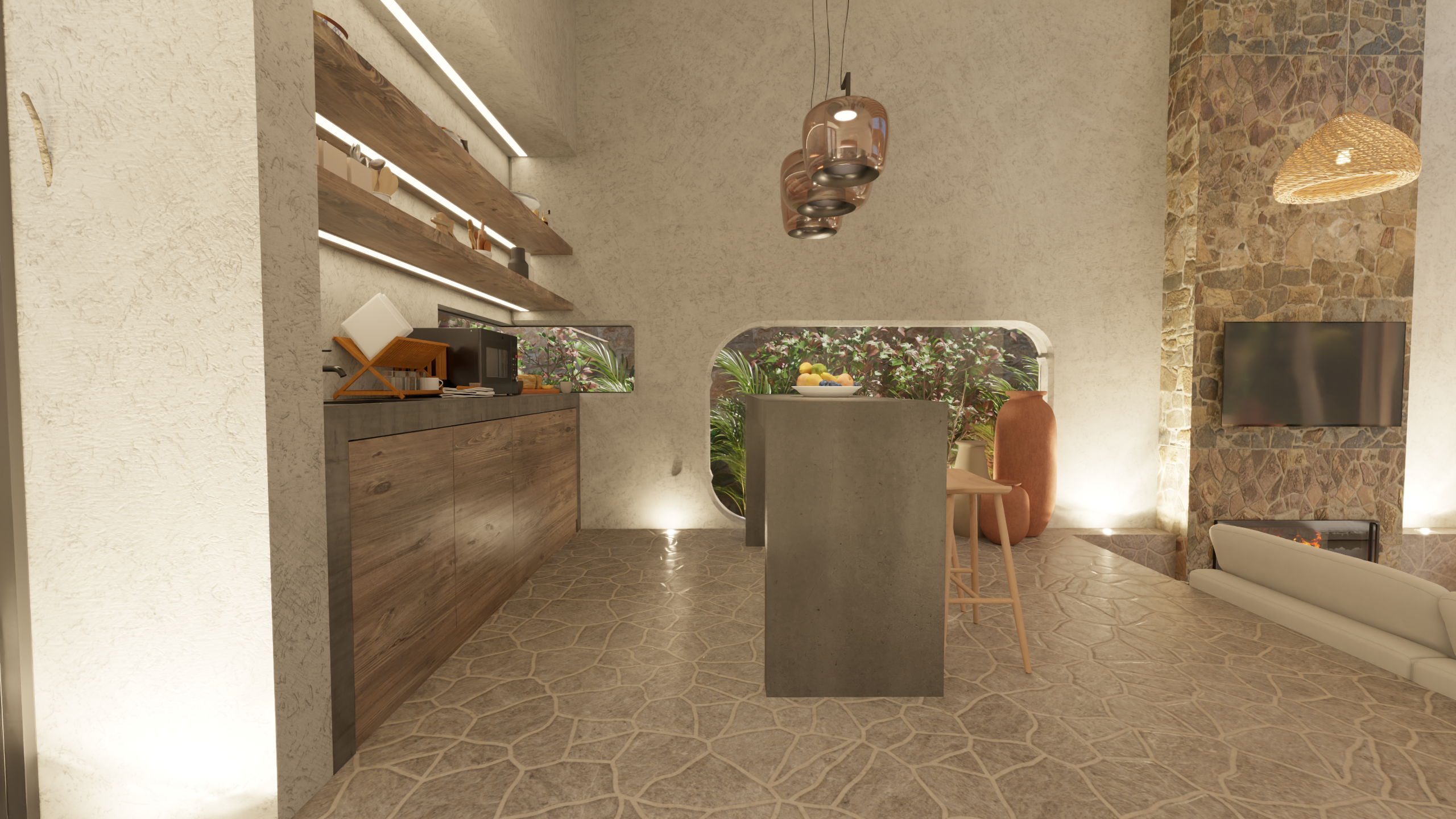 个人度假酒店设计丨沙特阿拉伯-21