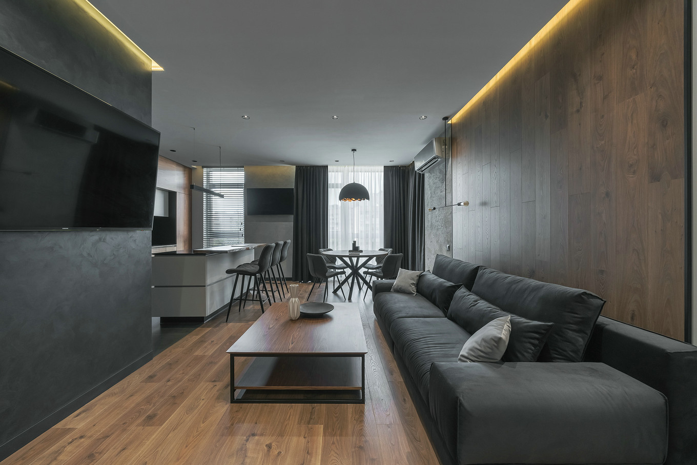 乌克兰基辅简约优雅家居设计-1