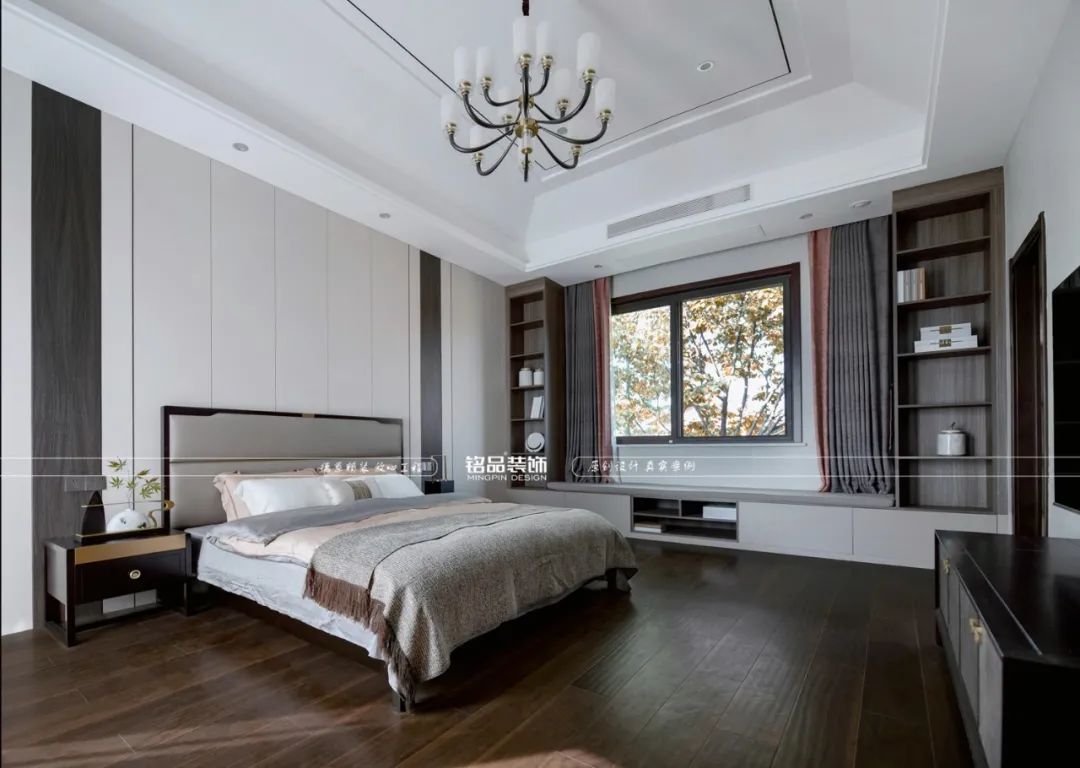 植物爱好者的天然氧吧 · 杭州 400㎡四层排屋新中式设计丨中国杭州丨铭品装饰-38