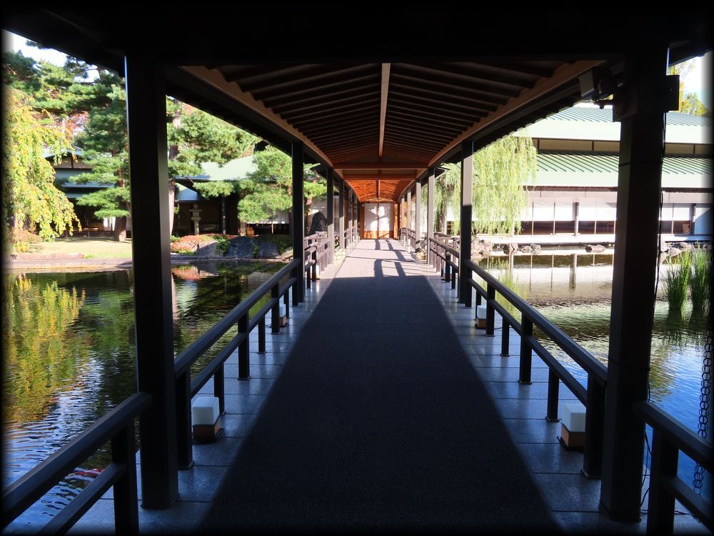 京都迎宾馆池泉庭园丨日本京都-17