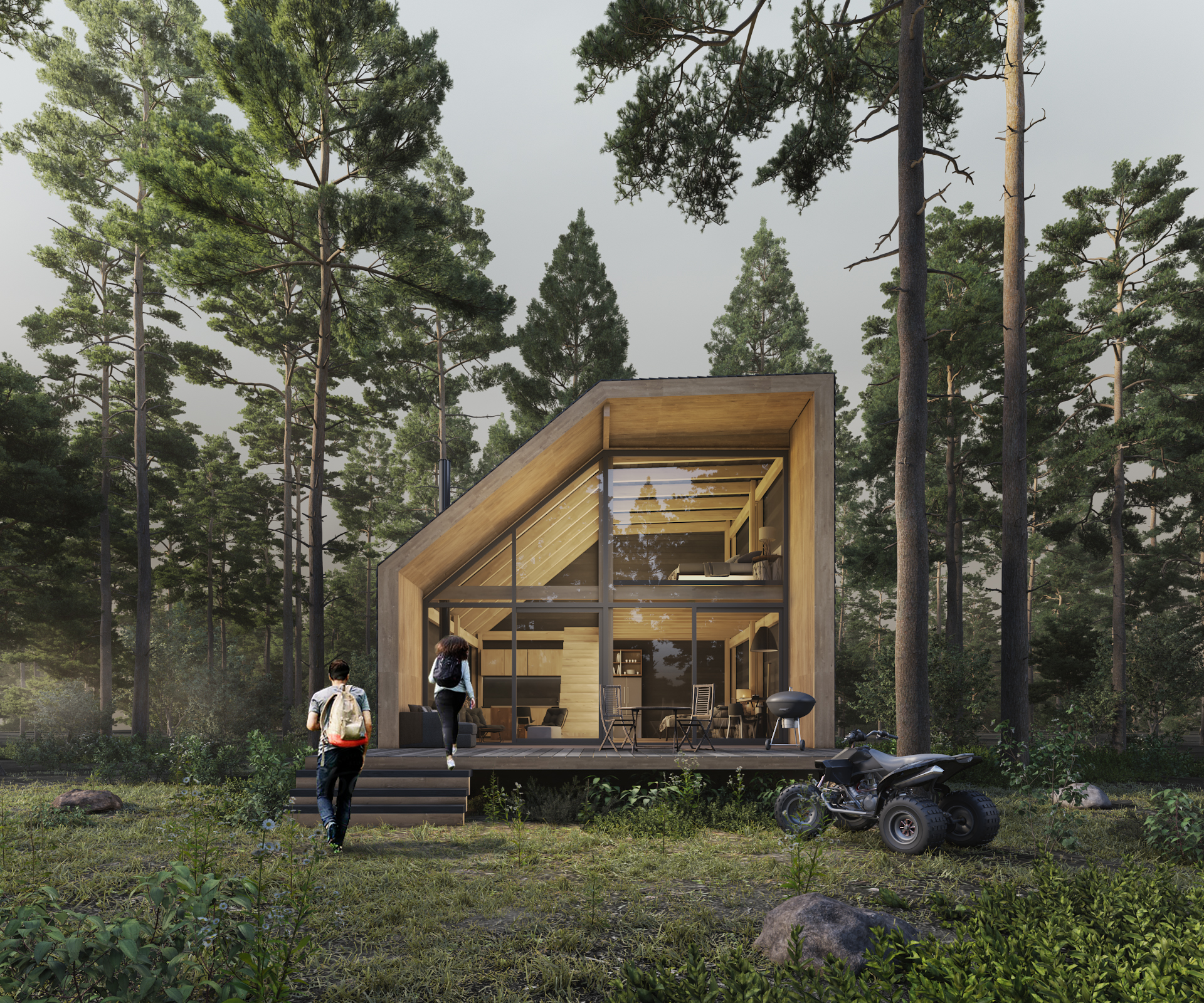 塔帕拉帕森林小屋-1