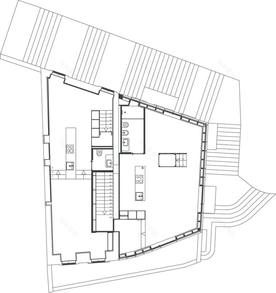 葡萄牙 Porto 米拉加亚历史区 Monte dos Judeus 建筑改造-28