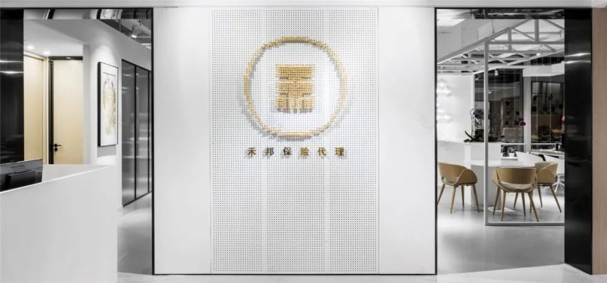 "禾"字为主题的金融公司办公室设计-14