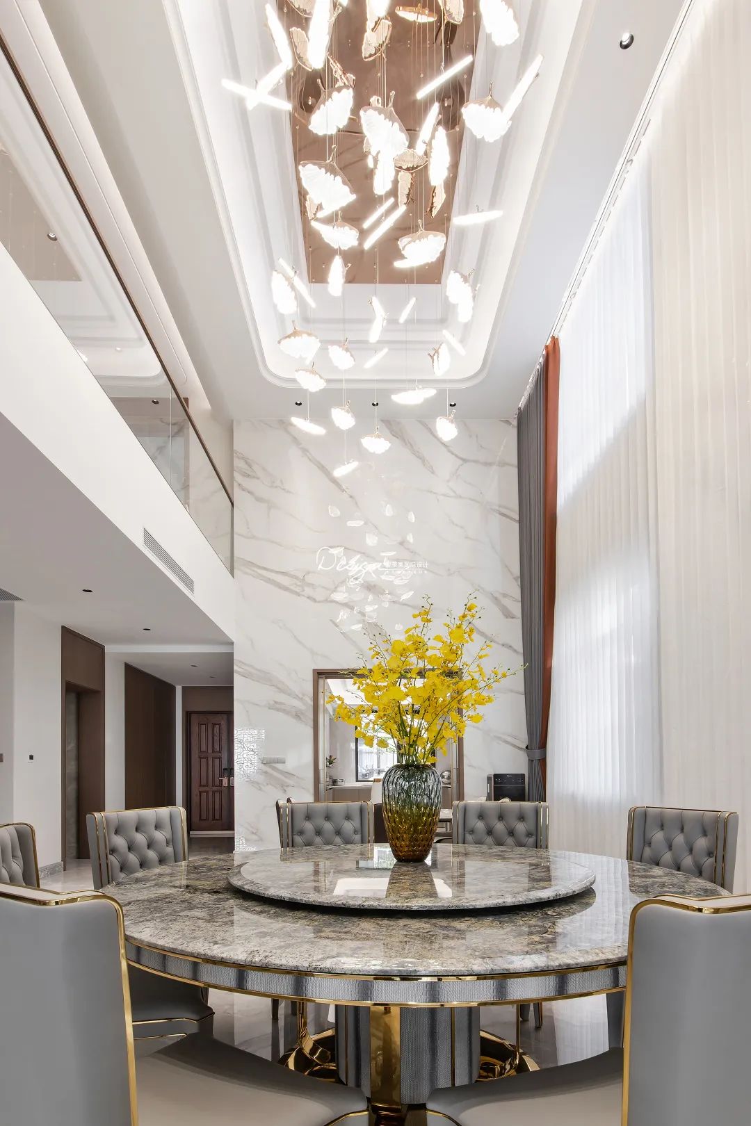 昆明·天璟湾现代轻奢别墅设计丨中国昆明丨紫苹果装饰(昆明)分公司-40