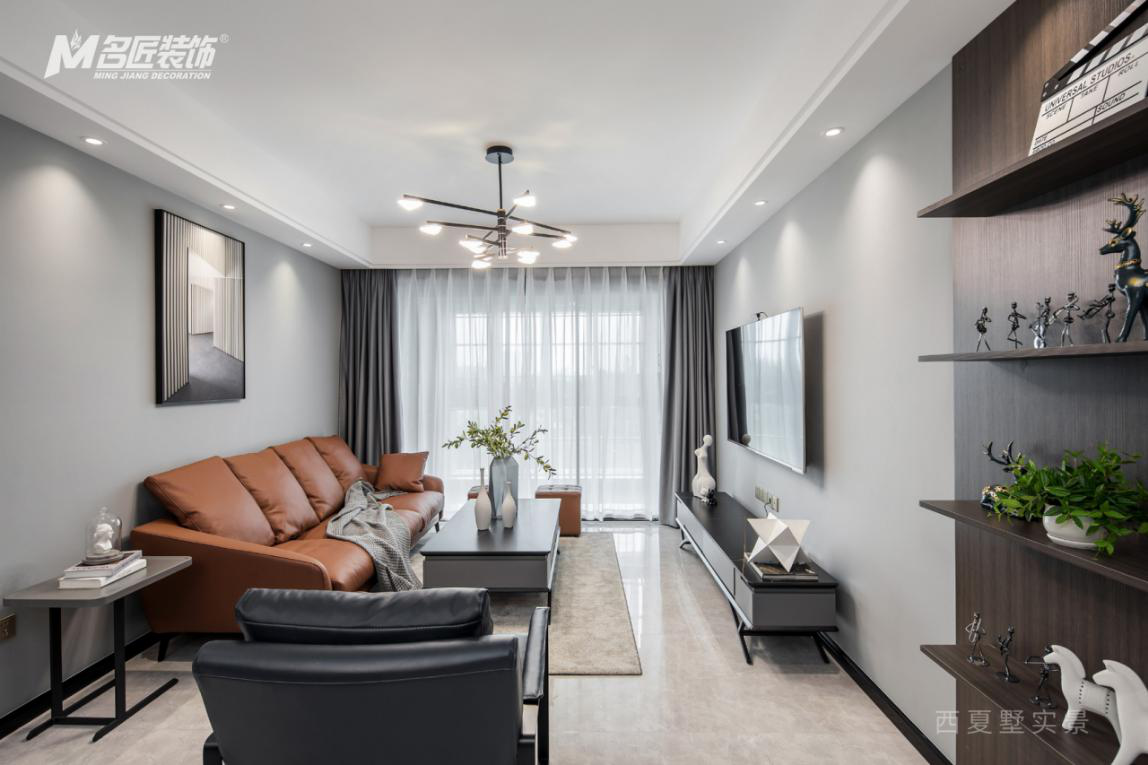 四口之家现代风装修案例-9