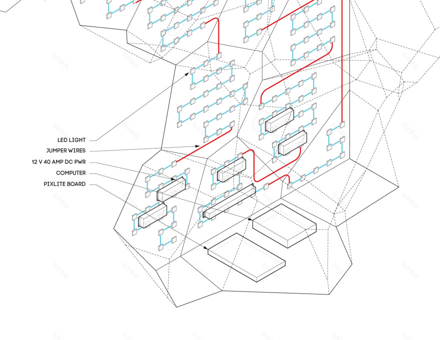 Grotta Aeris & 电梯厅艺术装置,美国 / SOFTlab-38