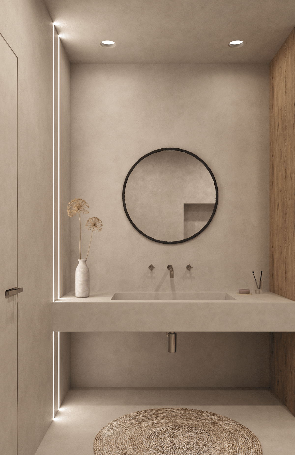 中性色系公寓设计 超有设计感-20