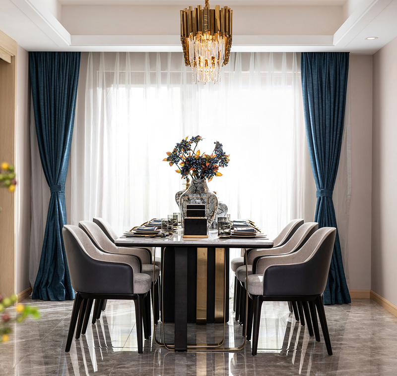 圣远广场三期195㎡精装样板房 | 轻奢风与优雅魅力的完美结合-42