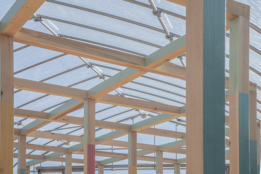 “绿色基地”装置丨日本千叶丨UENOA architects-18