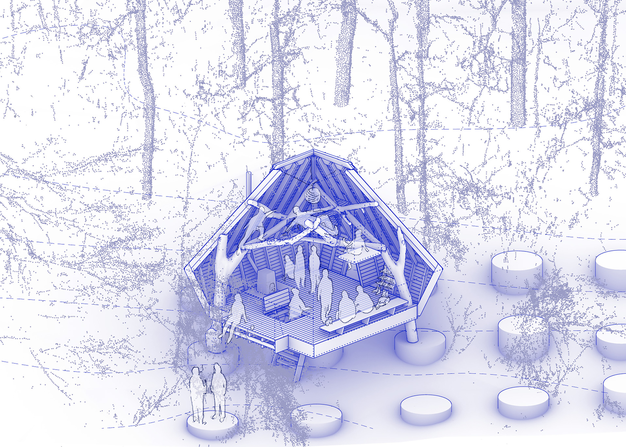 林地小屋丨英国丨AA Design and Make-16