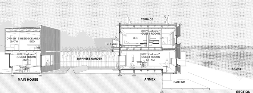 Modern Ryokan Kishi-ke Guest House / G architects studio-22