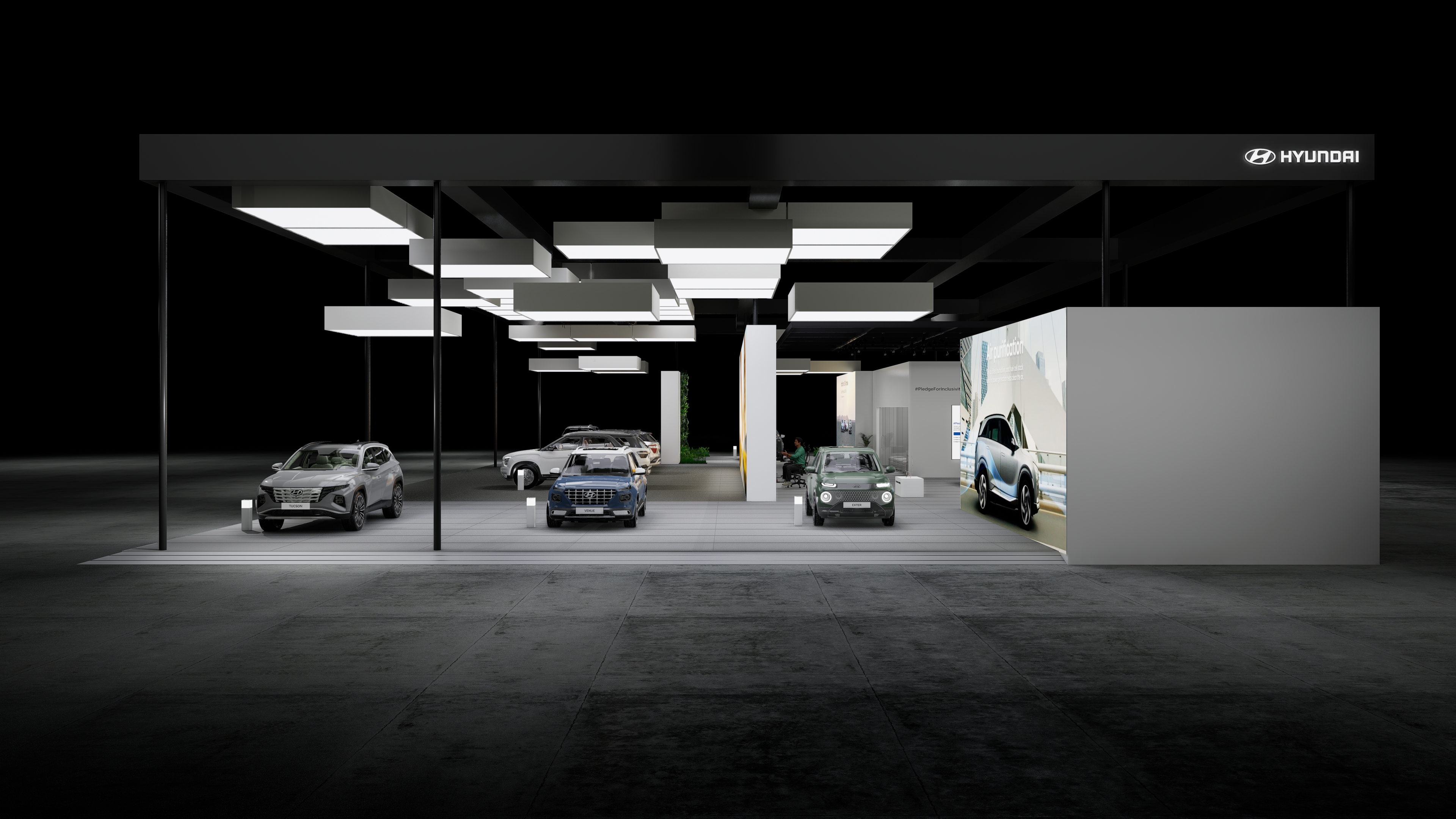 汽车展厅丨Hyundai Booth Design_Koinde-4