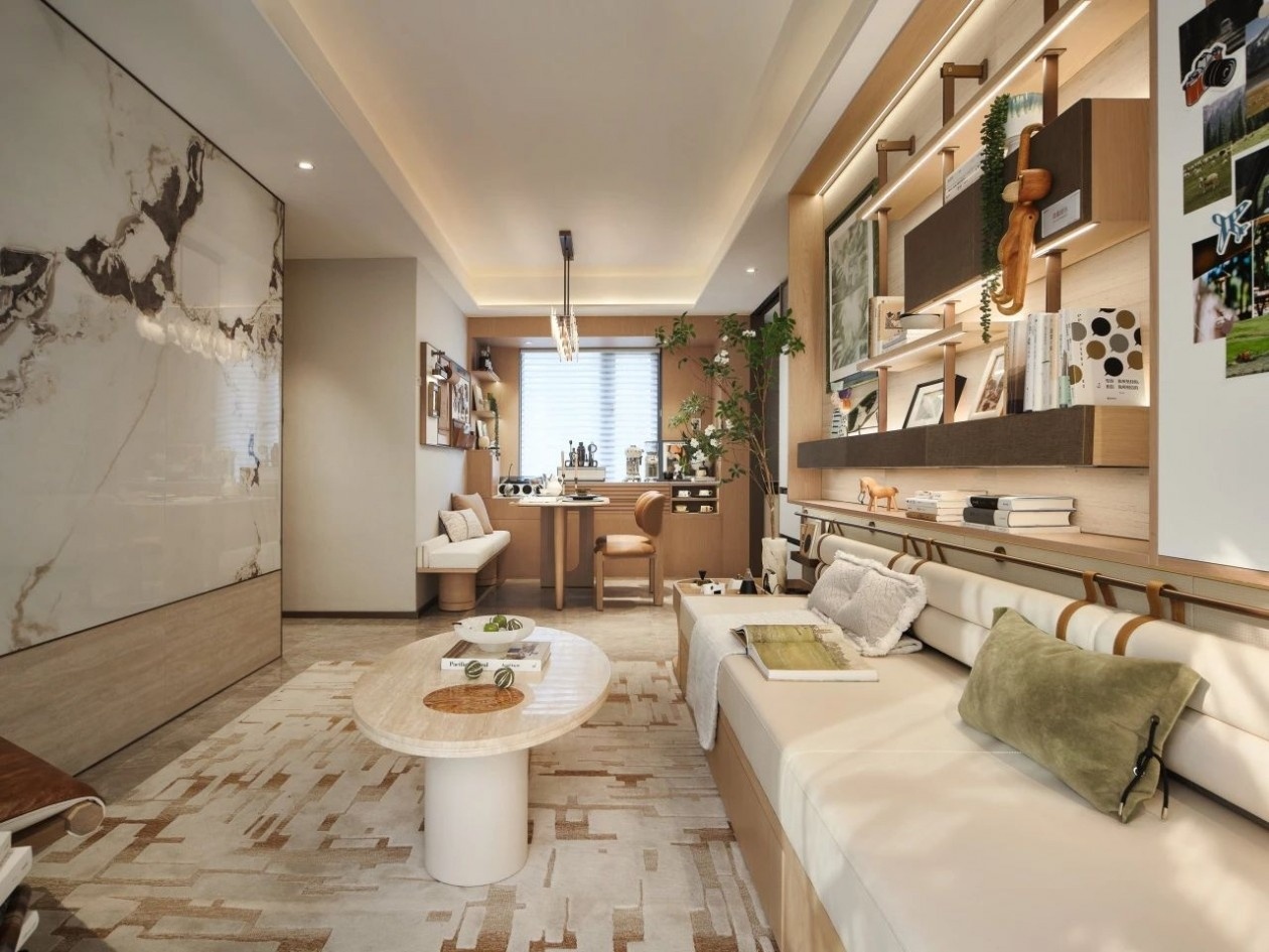 厦门象屿·自在海89㎡样板房丨中国厦门丨深圳共向美学-7