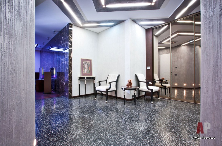 带镂空隔断的公寓室内设计丨Гулина Светлана,Анна Заводовская-8