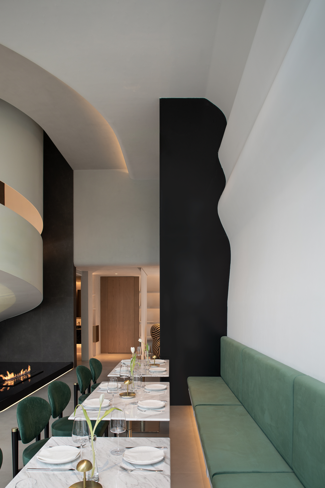 【新作】时上建筑空间设计｜悦+Deco——舞动于钱塘江畔的意式美学空间！-43