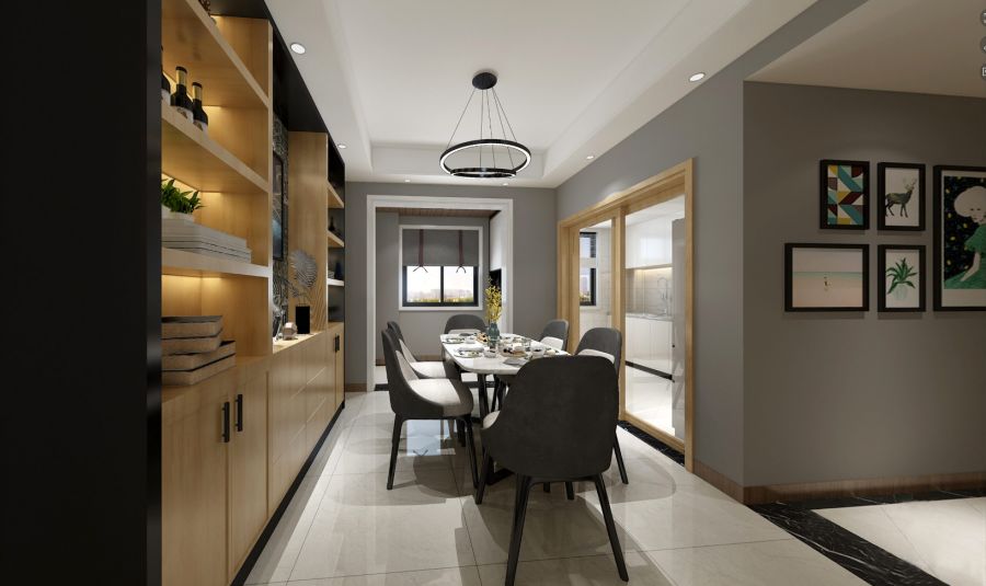 俊豪城东区现代简约家居,精英生活典范-24