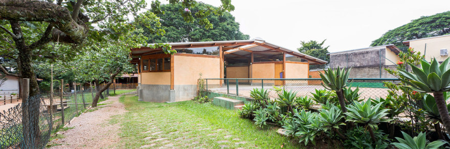 巴西 Ecoara Waldorf School 有机建筑营造温馨学习环境-32