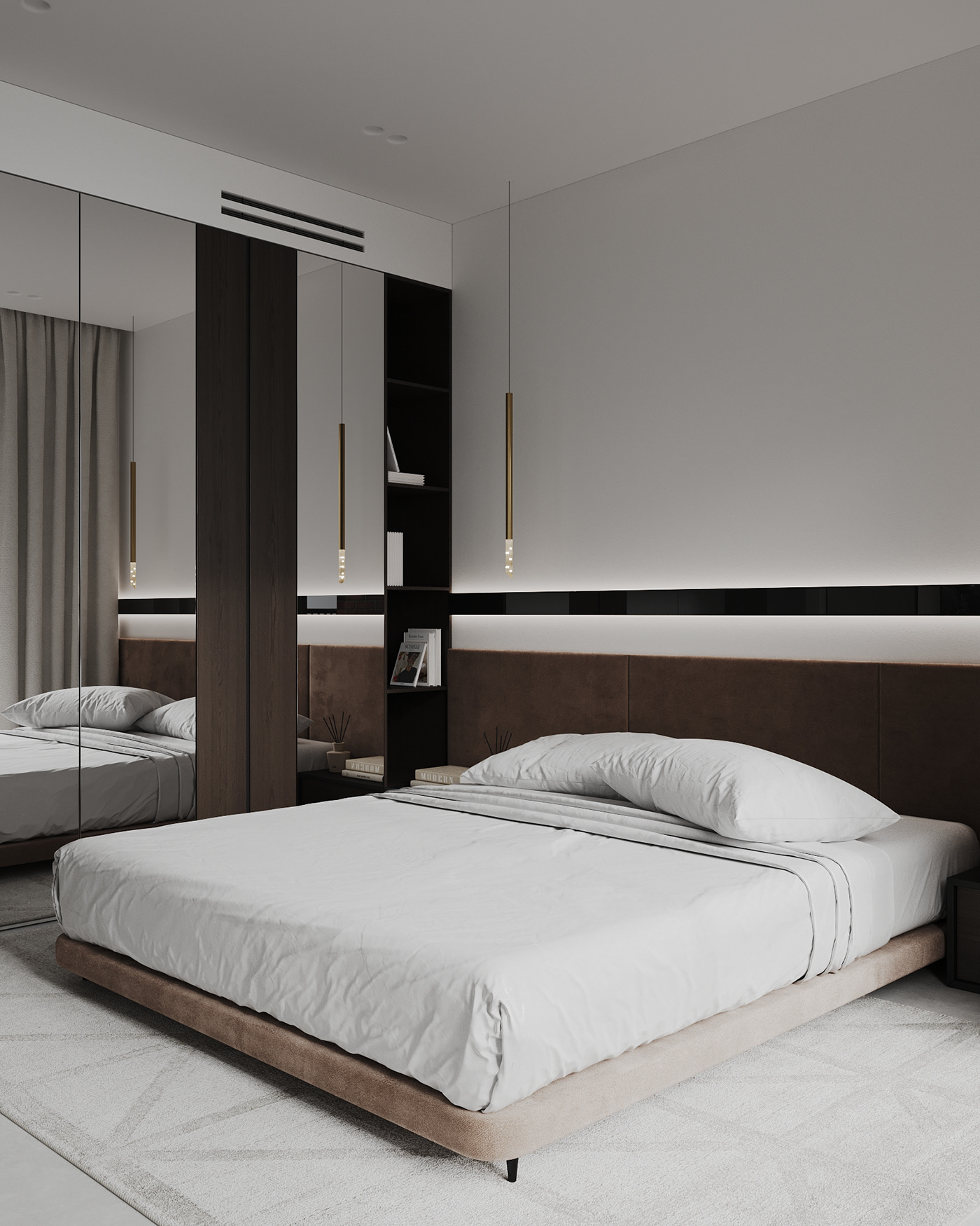 复式简约，白色调空间设计！-7