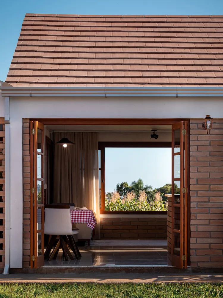 农村 810 平方英尺红砖住宅丨巴西丨GGH 设计机构-23