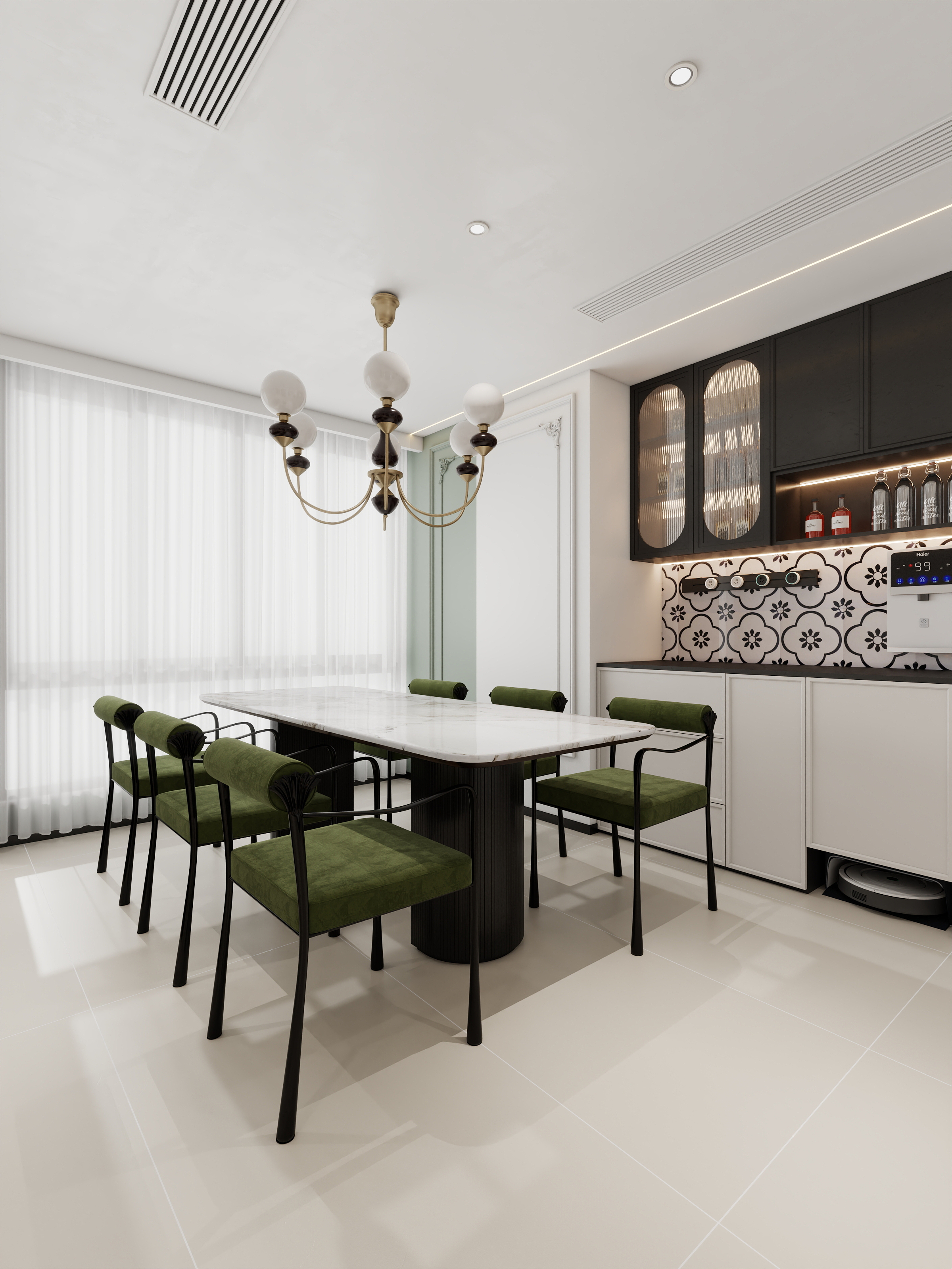 四川成都澳洲湾（225平方简约法式四居室）-12