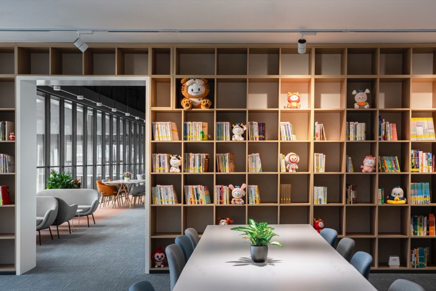 好未来昌平教育园区办公总部丨中国北京丨室内,景观:维思平建筑设计,建筑:一合建筑设计研究中心-34