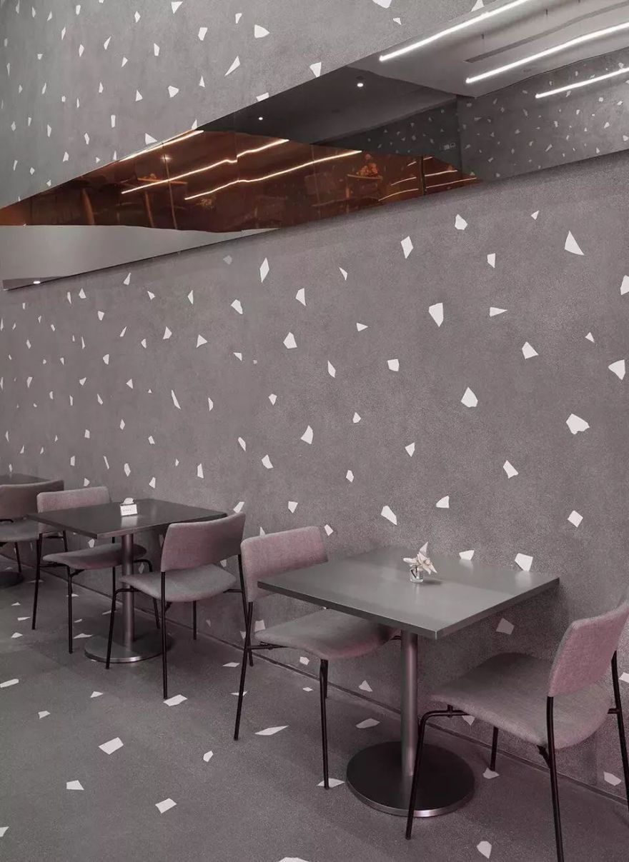 水磨石卷土重来,打造高级感家居空间-112