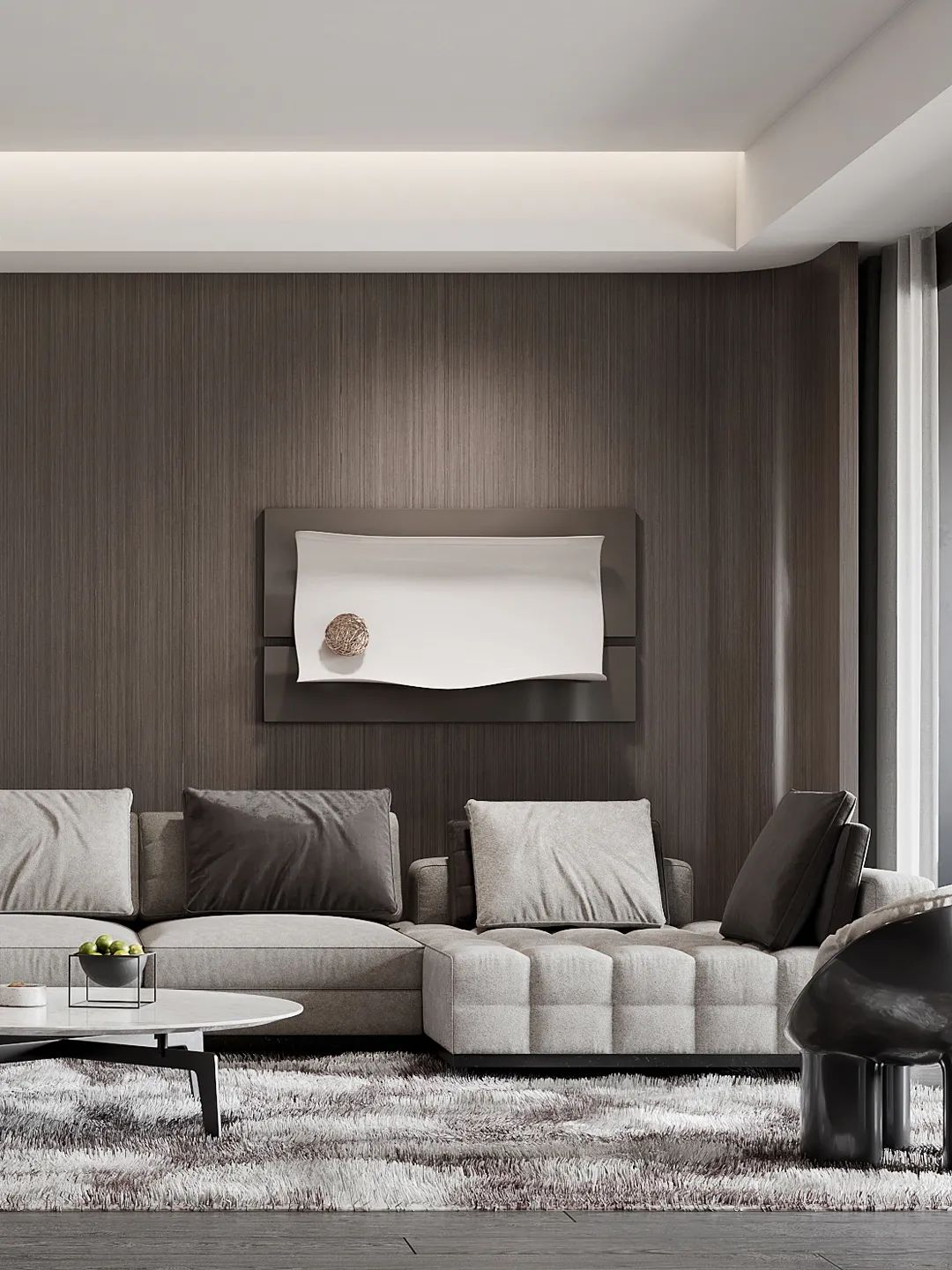 意式极简艺术生活融合设计丨中国长沙丨周笙笙建筑装饰设计-16