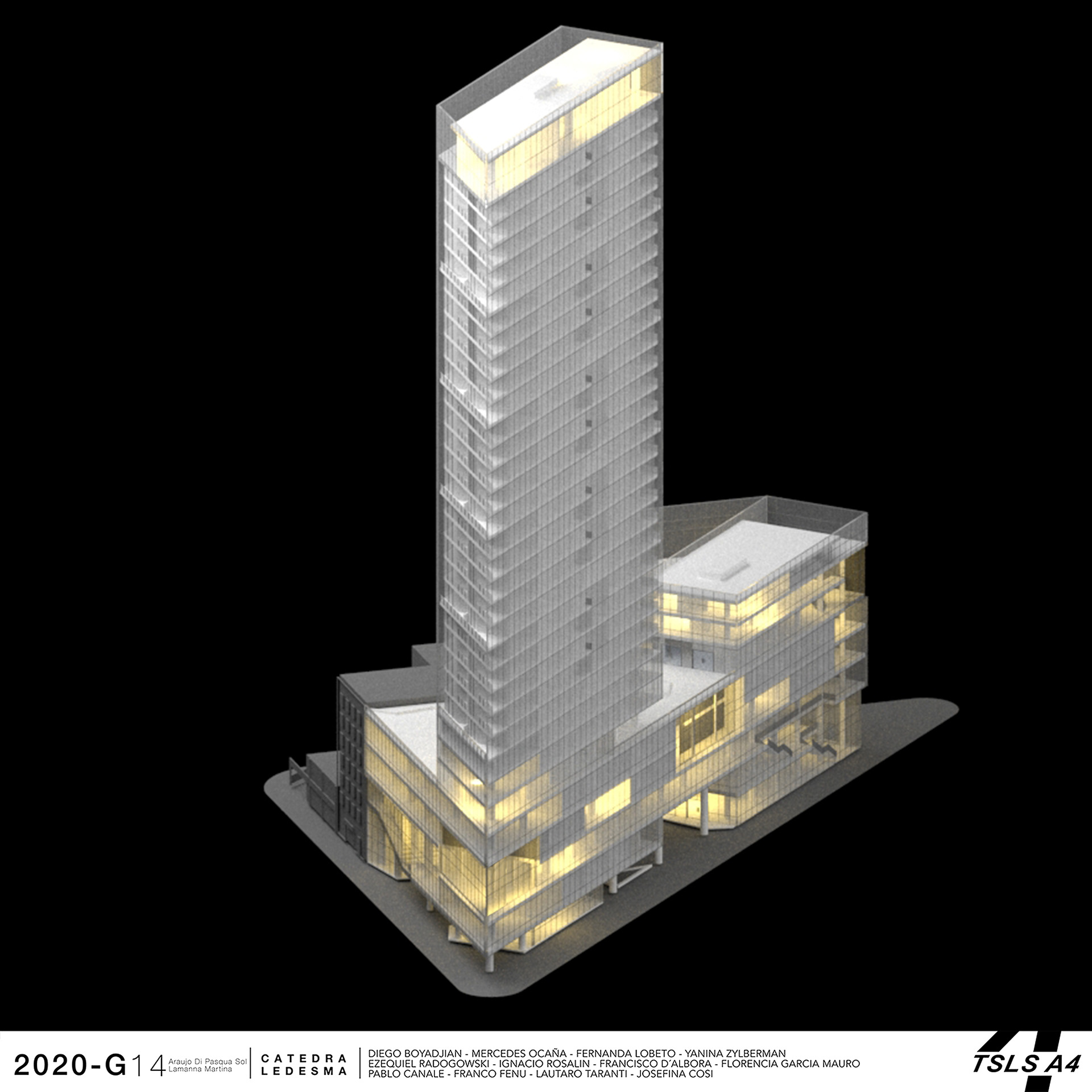 Proyecto Académico A4 | Escuela Arte + Torre Viviendas-21