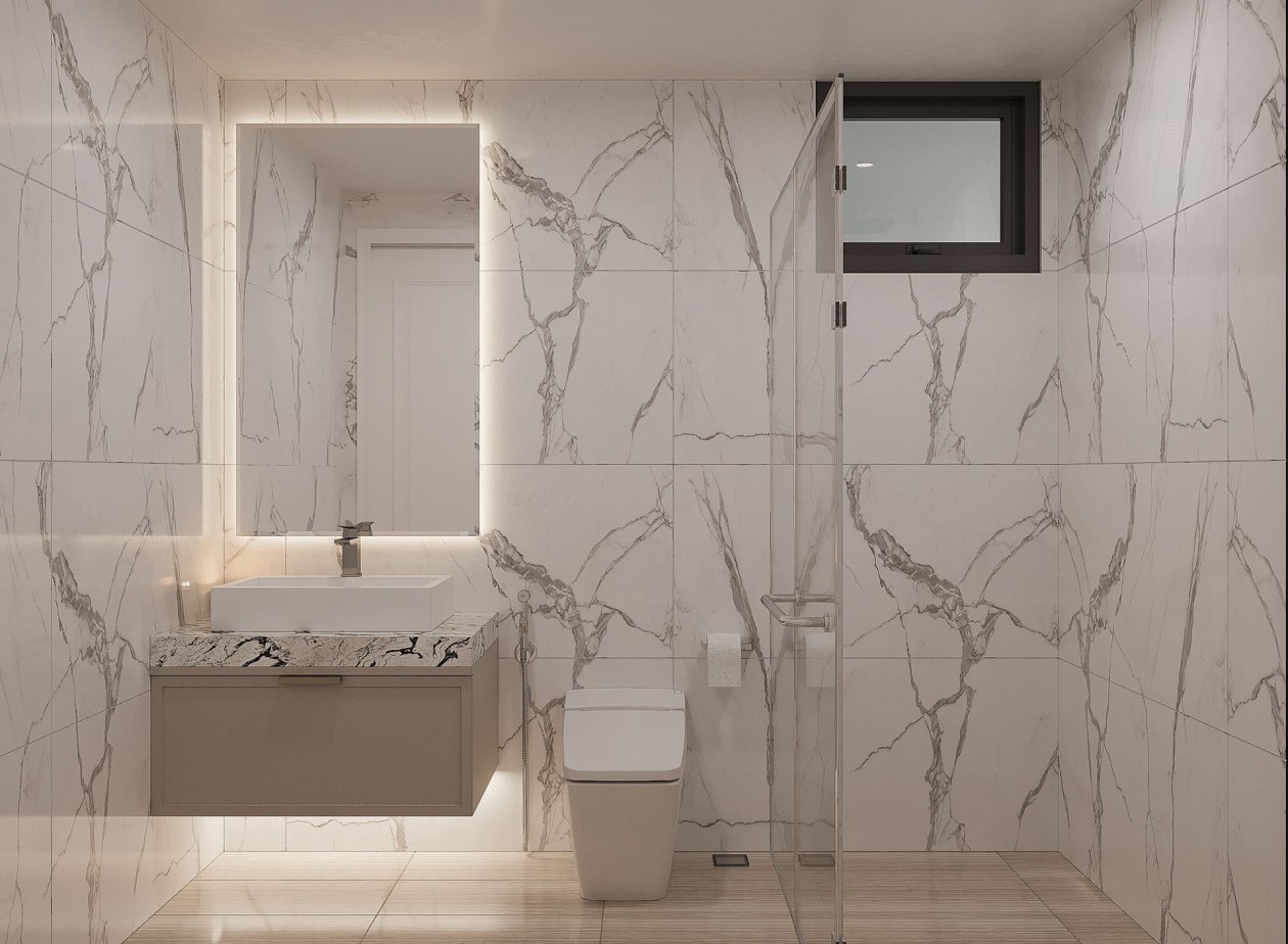 现代中性色系空间设计-18