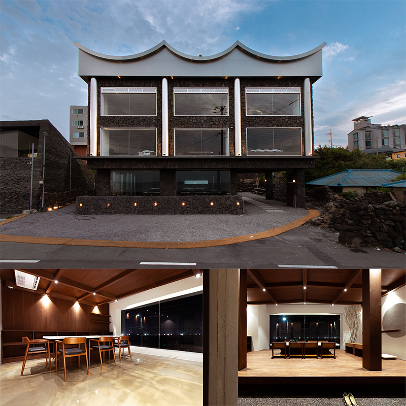 韩国济州岛 90 平米高级咖啡厅室内设计-1