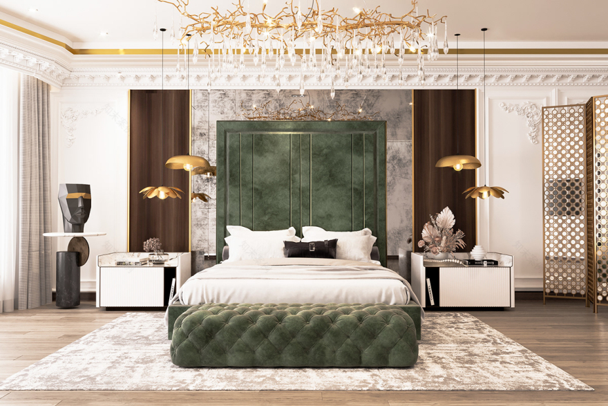 欧式别墅室内设计丨俄罗斯莫斯科-18